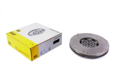 Двомасовий маховик мкпп (без болтів з підшипником з диском регулювання тертя) IVECO DAILY III, DAILY IV, DAILY V, DAILY VI, MASSIF 2.3D/3.0CNG/3.0D 01.04- LuK 415 0221 10