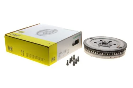 Двомасовий маховик мкпп (з болтами без направляючого підшипника з диском регулювання тертя) RENAULT GRAND SCENIC II, MEGANE II, SCENIC II 2.0 11.02-01.11 LuK 415 0224 10