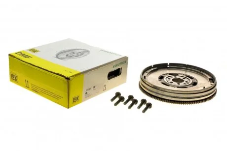 Двомасовий маховик мкпп (228мм, з болтами, без направляючого підшипника, з диском регулювання тертя) AUDI A4 B5, A4 B6, A6 C5, SKODA SUPERB I, VW PASSAT B5, PASSAT B5.5 1.9D 08.98-03.08 LuK 415 0231 10