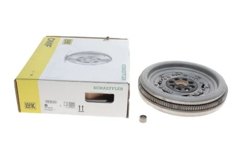 Двомасовий маховик коробка передач з подвійним зчепленням/6-ступенева AUDI A3 SEAT ALHAMBRA, ALTEA XL, LEON SKODA OCTAVIA II, SUPERB II, YETI VW BEETLE, CC B7, EOS, GOLF VI 1.8/2.0 09.04-07.19 LuK 415 0736 09