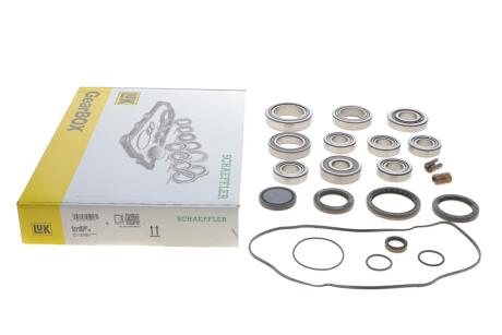 Комплект підшипників коробки передач AUDI A3 SEAT ALTEA, ALTEA XL, IBIZA IV, IBIZA IV SC, IBIZA IV ST, LEON, TOLEDO III SKODA FABIA II, OCTAVIA II, ROOMSTER, SUPERB II, YETI 1.2-1.9D 05.03-11.17 LuK 462 0057 10