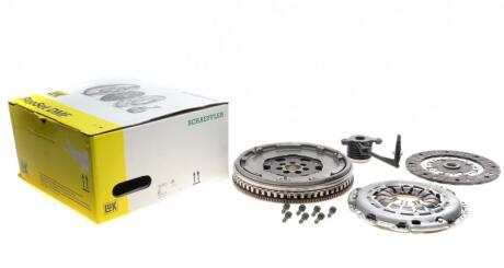 Комплект зчеплення MEGANE 1.5 dCi 05- (228 mm) LuK 600 0197 00