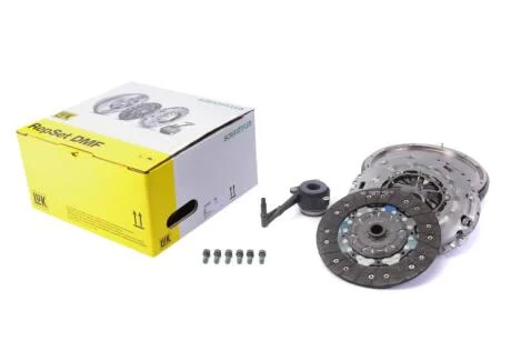 Демпфер + комплект сцепления + подшипник VW Caddy III 2.0 TDI 10-15, 62/81/103kw, CFHE,CFHF,CFHC,CLCB LuK 600 0295 00