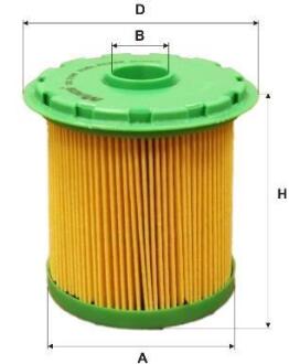 Фільтр паливний M-FILTER DE3105