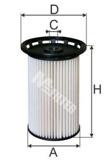 Фільтр паливний M-FILTER DE 3138