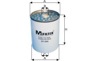 Фильтр топливный (дизель) Renault- Master I M-FILTER DF 698