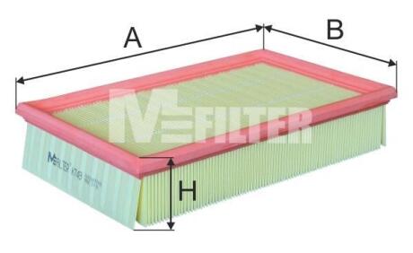Фільтр повітряний Focus II/C-Max 1.8/2.0 TDCi 04- M-FILTER K749