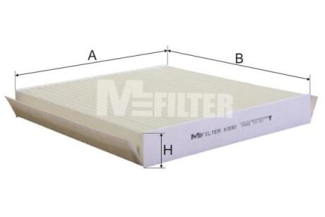 Фільтр салону Berlingo/Partner 03-08/Xsara 97-05 M-FILTER K930