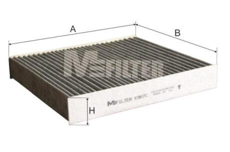 Фільтр салону M-FILTER K 967C