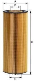 Масляный фильтр Mercedes Benz Actros OM541/542 96-> M-FILTER TE610