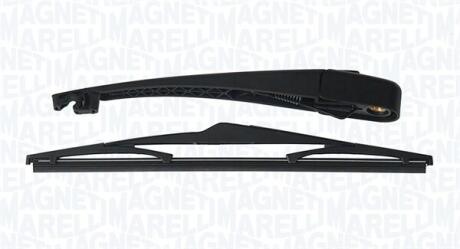 KIA Щетка стеклоочистителя с рычагом задняя 305мм CEED 06 MAGNETI MARELLI 000723180104