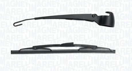 VW Щетка стеклоочистителя с рычагом задняя 295мм LUPO 98 MAGNETI MARELLI 000723180209