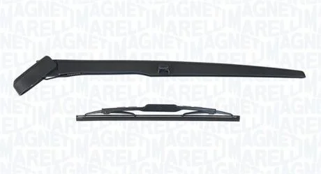 CHEVROLET Щетка стеклоочистителя с рычагом задняя 300мм CAPTIVA MAGNETI MARELLI 000723180213