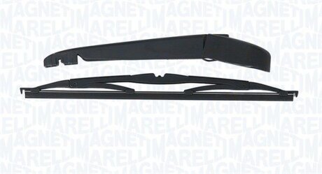 VOLVO щітка склоочисника з важелем задня 350мм V50 03- MAGNETI MARELLI 000723180255