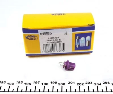 Лампа панелі пристроїв MAGNETI MARELLI 002052900000