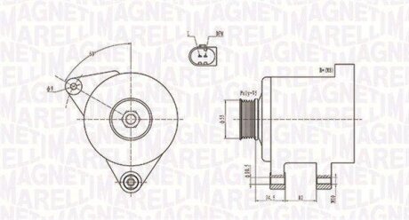 Автозапчастина MAGNETI MARELLI 063731664010