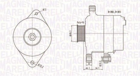 Автозапчастина MAGNETI MARELLI 063732062010