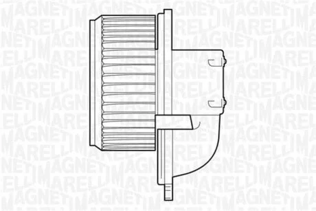 Вентилятор отопителя FIAT DUCATO 94- MAGNETI MARELLI 069412522010 (фото 1)