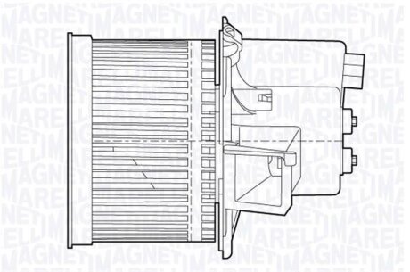 Вентилятор радіатора MAGNETI MARELLI 069412652010
