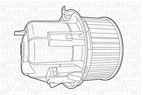 Вентилятор салону MAGNETI MARELLI 069412704010