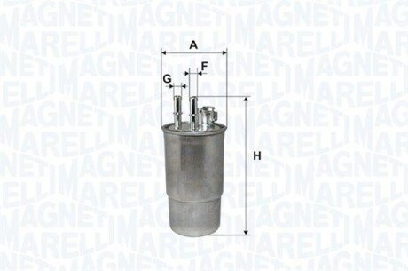 Фільтр палива MAGNETI MARELLI 153071760393