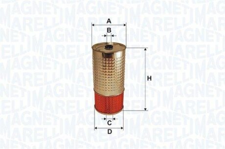 Оливний фільтр MAGNETI MARELLI 153071760682