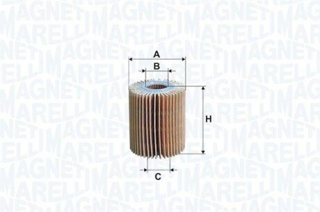 Оливний фільтр MAGNETI MARELLI 153071760759