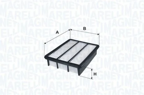 Повітряний фільтр MAGNETI MARELLI 153071762406