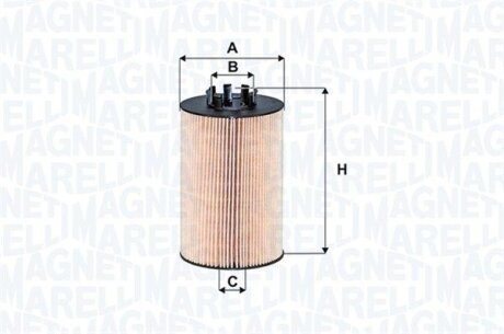 Оливний фільтр MAGNETI MARELLI 153071762441