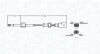 AUDI Датчик температури відпрацьованих газів A3 03-, SKODA, VW MAGNETI MARELLI 172000093010 (фото 2)
