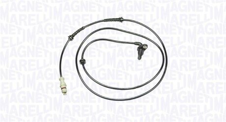 Датчик, кількість обертів колеса MAGNETI MARELLI 172100007010