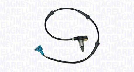 Датчик, кількість обертів колеса MAGNETI MARELLI 172100063010
