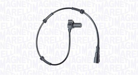 Датчик, кількість обертів колеса MAGNETI MARELLI 172100083010