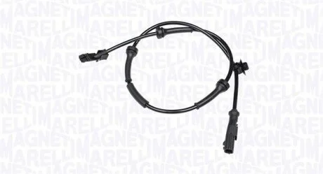 RENAULT Датчик ABS передн. KANGOO 08- MAGNETI MARELLI 172100111010