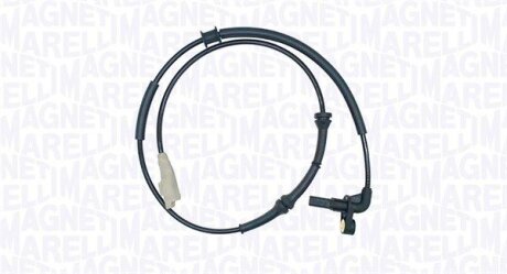 Датчик, кількість обертів колеса MAGNETI MARELLI 172100146010