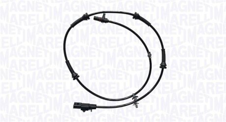 Датчик, кількість обертів колеса MAGNETI MARELLI 172100180010