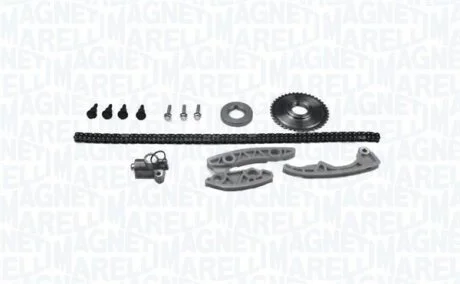 К-т ГРМ (ланцюг+3шт. шестерні + 3шт. направляючі + гідронатягувач + кріплення) Opel vectra B/C 2.2 MAGNETI MARELLI 341500000620