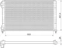 Радіатор FIAT DOBLO 1.2, 1.4 MAGNETI MARELLI 350213179000 (фото 1)
