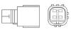 TOYOTA Кисневий датчик RAV 4 II 2.0 4WD 00-, LEXUS MAGNETI MARELLI 466016355046 (фото 1)