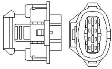 Лямбда-зонд (кількість дротів 4, 275мм) CHEVROLET EPICA KIA SORENTO I MAZDA CX-7 OPEL ASTRA G, ASTRA H, ASTRA H GTC, CORSA C, MERIVA A, SIGNUM, TIGRA, VECTRA B, VECTRA C 1.2-2.4 10.95- MAGNETI MARELLI 466016355089