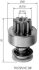 Бендикс (z=10) MAN MAGNETI MARELLI 940113020153 (фото 1)
