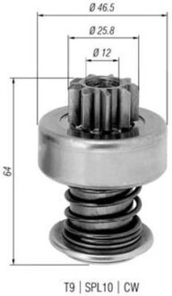 Автозапчастина, висока якість MAGNETI MARELLI 940113020278
