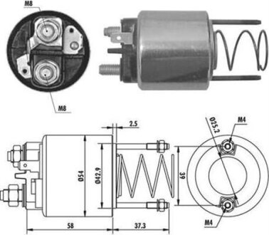 Соленоїд стартера MAGNETI MARELLI 940113050382