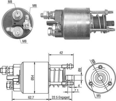 Соленоїд стартера MAGNETI MARELLI 940113050491