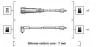 Комплект проводов зажигания VW GOLF II,III,POLO,T IV (кор.код. MSK1129) MAGNETI MARELLI 941318111129 (фото 1)