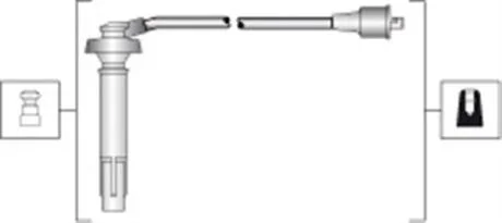 Комплект проводів запалення MAGNETI MARELLI 941318111310