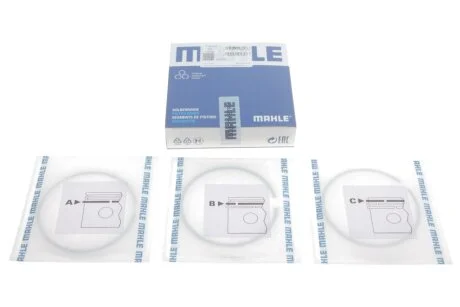 Кільця поршневі MAHLE / KNECHT 001 36 N0