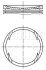 Поршень MAHLE / KNECHT 001 40 02 (фото 1)