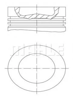 Поршень MB MAHLE / KNECHT 003 98 00