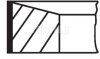 Кільця поршневі,комплект MAHLE / KNECHT 007 RS 00150 0N2 (фото 1)